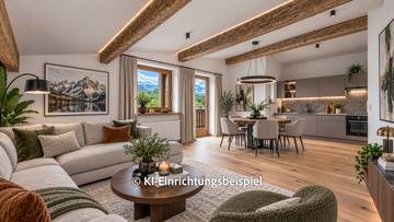Thumbnail von Dachgeschosswohnung mit schönem Bergblick