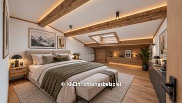 Thumbnail von Dachgeschosswohnung mit schönem Bergblick