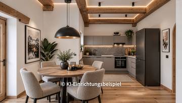 Thumbnail von Dachgeschosswohnung mit schönem Bergblick