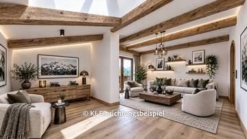 Thumbnail von Dachgeschosswohnung in Ruhelage mit Kaiserblick