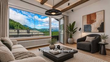 Thumbnail von Dachgeschosswohnung an der Skipiste mit Kaiserblick