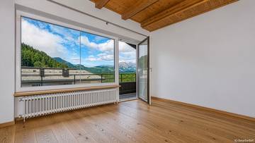 Thumbnail von Dachgeschosswohnung an der Skipiste mit Kaiserblick