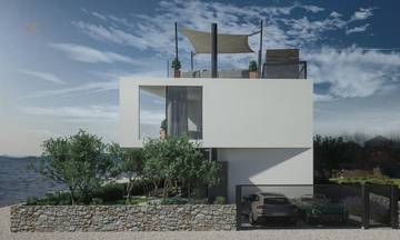 Thumbnail von Neubauvilla mit Dachpool und Aufzug in erster Reihe am Meer