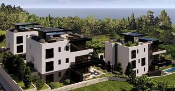 Thumbnail von Hochwertiges Penthouse mit Dachterrasse und Meerblick, Insel Krk
