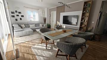 Thumbnail von Modernes Apartment mit großer Dachterrasse und Blick auf den Hafen