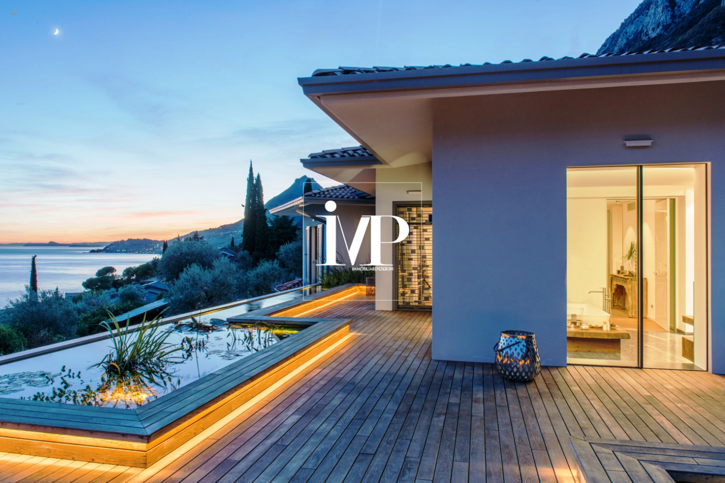 Luxuriöse Designervilla mit Einliegerwohnung in Bestlage am Gardasee