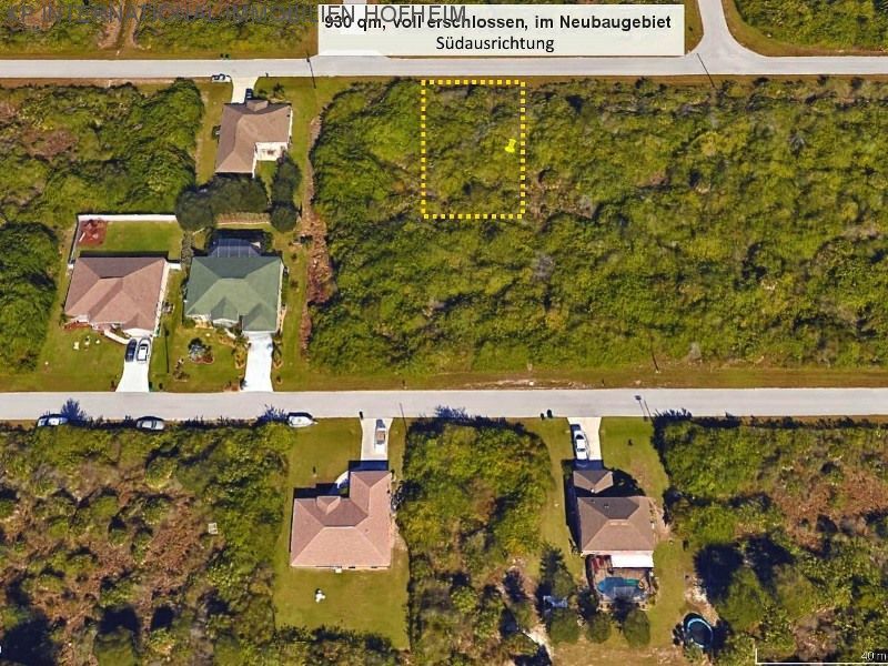 ***FLORIDA: DIRECTO DESDE ET WSG GERMANY - Excelente parcela de construcción en zona de nuevas viviendas***