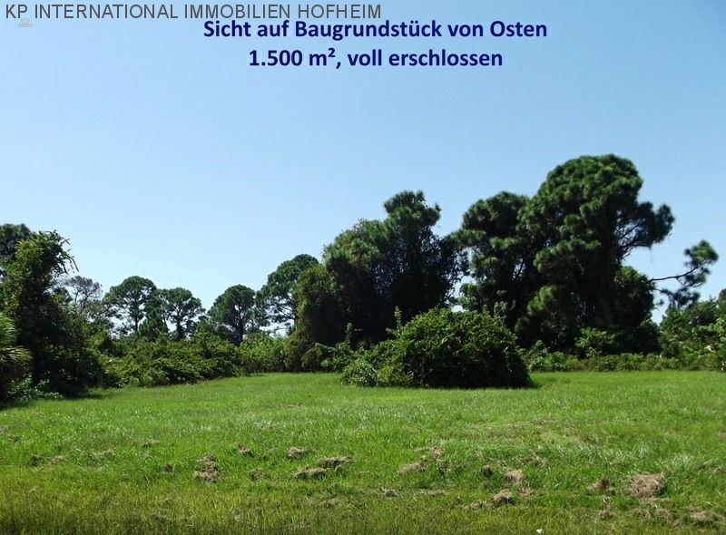 ***FLORIDA: DIRECTO DESDE ET WSG GERMANY - terreno de construcción ya despejado en una zona de nuevas construcciones***