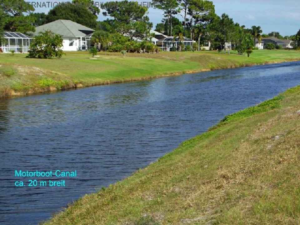 ***フロリダ：ET WSG GERMANYから直接 - シャーロット郡のモーターボート・カナル沿いの美しい土地***