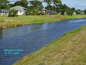 ***FLORIDA: DIREKT VOM ET WSG GERMANY - Schönes Baugrundstück am Motorboot-Kanal - in Charlotte County***