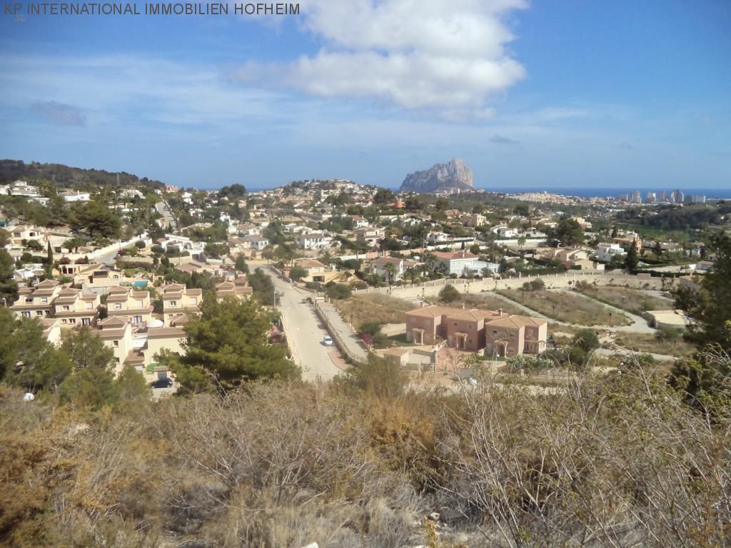 ***Terreno con vistas exclusivas en Calpe en venta***