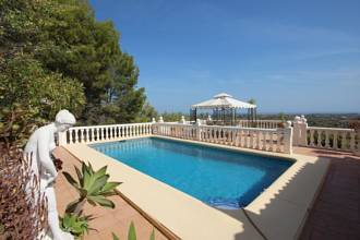 Thumbnail von ***Villa mit beheizbarem Pool und herrlichem Meerblick, 2 unabhängige Wohnungen, Zentralheizung , Kamin, Alarmanlage, Carport, Terrasse etc.***