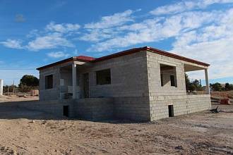 Thumbnail von ***Bei Alicante - Neubau Villa im Raum Muchamiel mit einmaligem Panoramablick auf Küste, Meer, Alicante und Berge***