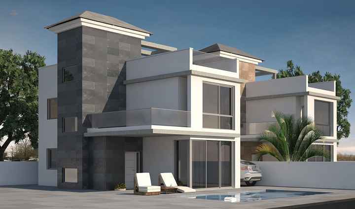 ***Exklusive Villen mit 3 oder 4 Schlafzimmern, Meerblick und mit Privatpool***