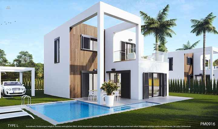 ***Elegante Designer Villen mit 3 Schlafzimmern und Gemeinschaftspool***