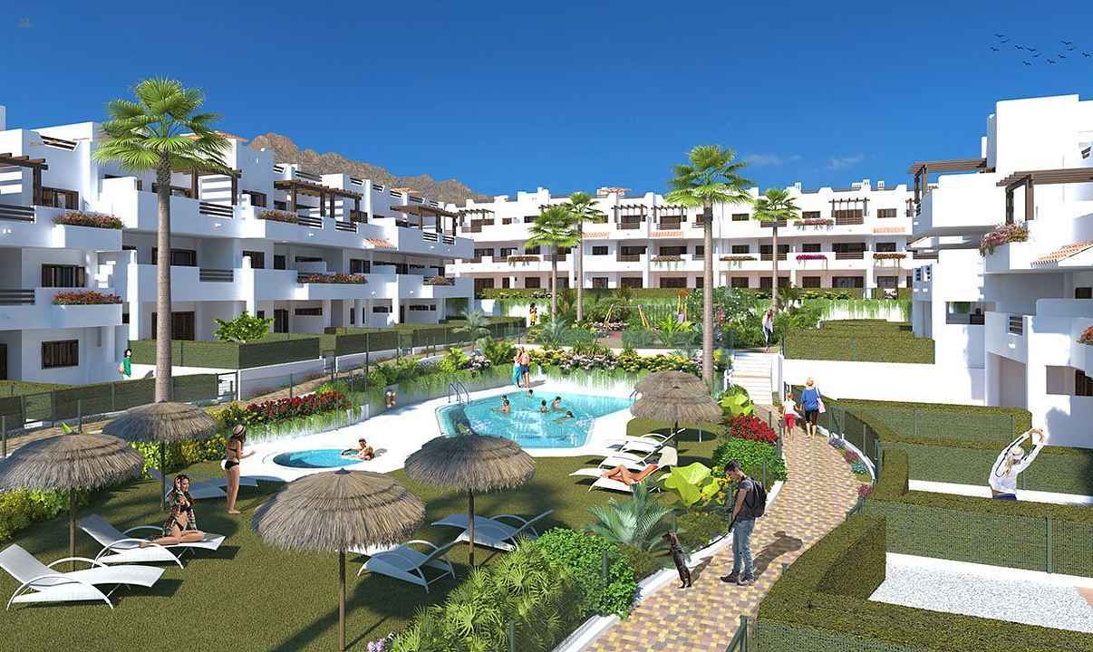 ***Wunderschöne 2-Zimmer-Wohnungen mit Gemeinschaftspools nur 800 m vom Strand***