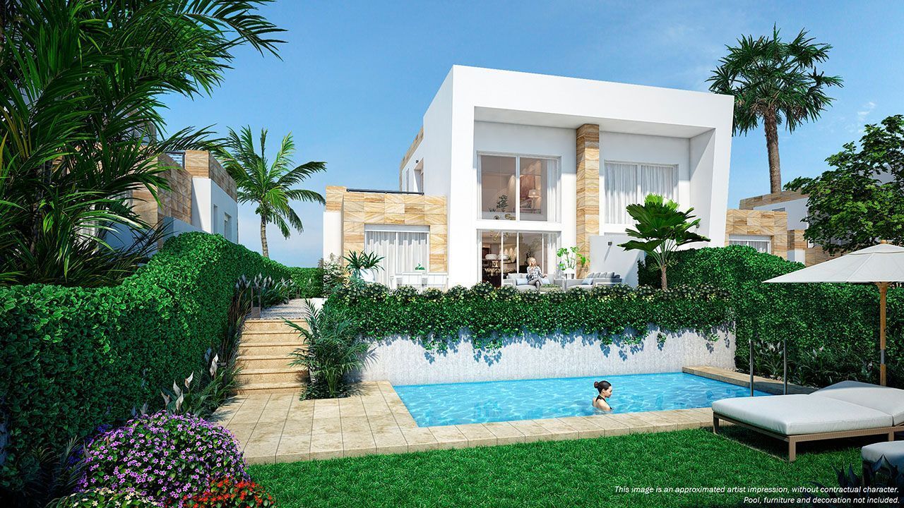 ***Großzügige Doppelhaushälften mit 3 Schlafzimmern, optionalem Keller und Gemeinschaftspool in einer Golfanlage***