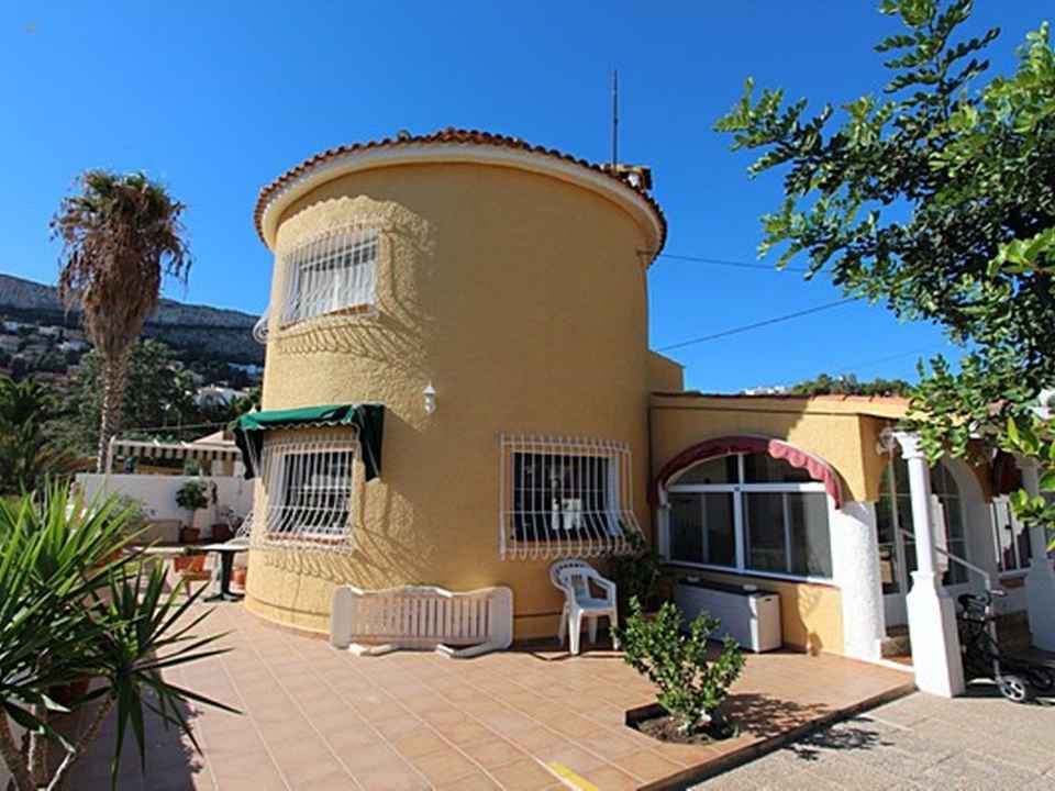 ***Villa mit Blick auf die Küste, den Peñon de Ifach und das Meer***