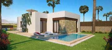 Thumbnail von ***Fantastische eingeschossige und zweigeschossige 4-Zimmer-Villen mit Privatpool in wunderschöner Golfanlage***