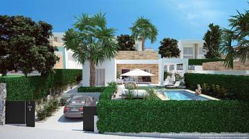 Thumbnail von ***Großzügige Villen mit 3 Schlafzimmern, Gemeinschaftspool und optionalem Privatpool in einer Golfanlage***