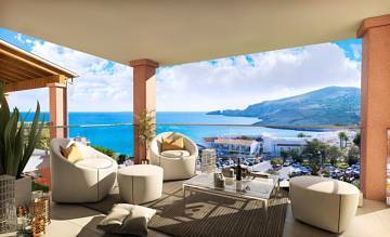 ***Fantastische Penthouse-Wohnungen mit privater Dachterrasse und Meerblick nur 200 m vom Strand***