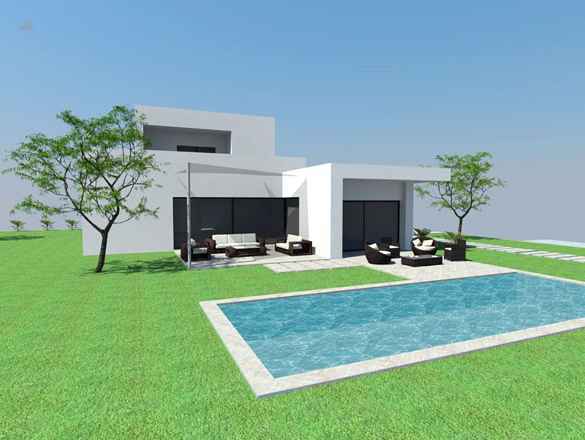 ***Luxusvillen mit Dachterrasse und Privatpool  in wunderschönem Golf Resort***