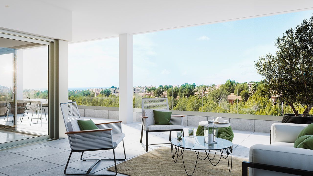 ***Letzte Bauphase: Fantastische Terrassen-Wohnungen nahe Golfplatz, Strand und Hafen***