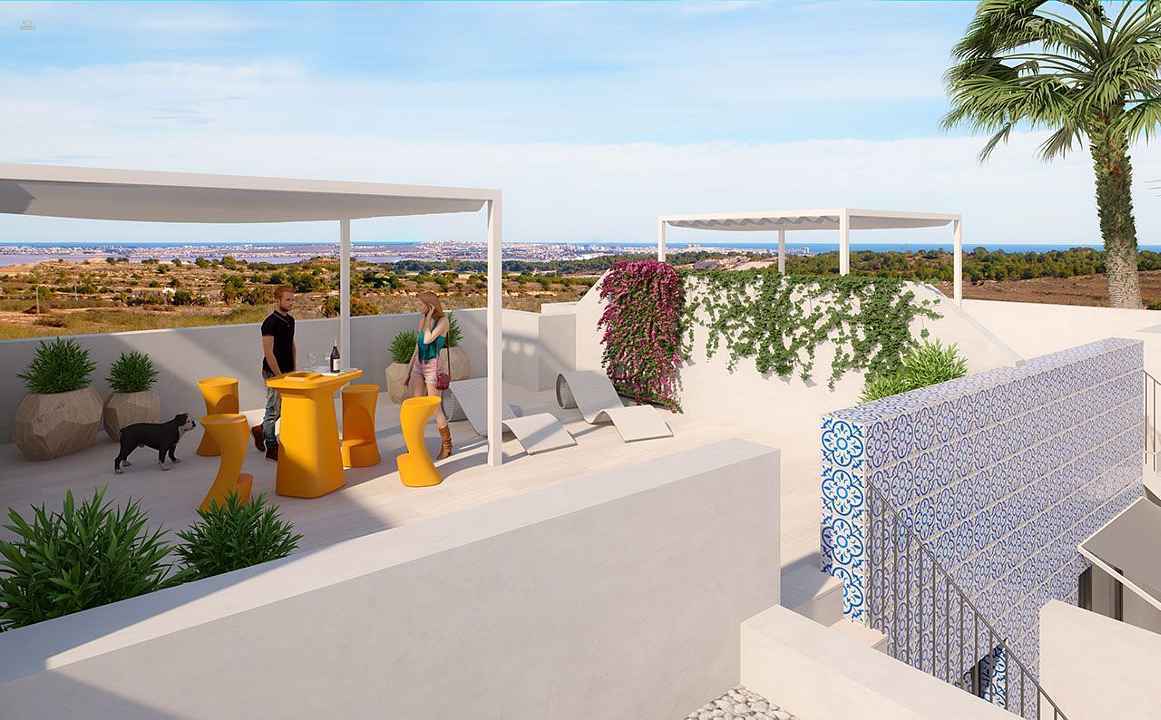 ***3-Zimmer-Obergeschoss-Appartements in minimalistischem Design mit privater Dachterrasse und Gemeinschaftspool***