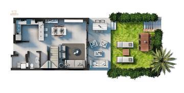 Thumbnail von ***4-Zimmer-Reihenhäuser mit Dachterrasse und Gemeinschaftspool bei Alenda Golf***