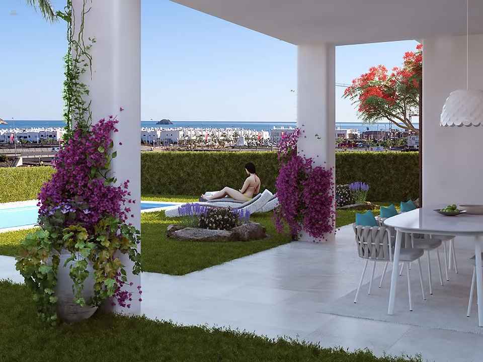 ***Strandnah gelegene Doppelhaushälften mit Meerblick und optionalem Privatpool***