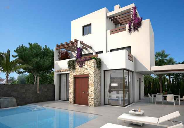 ***Wunderschöne und komfortable 4-Zimmer-Villen mit Privatpools und Dachterrassen***