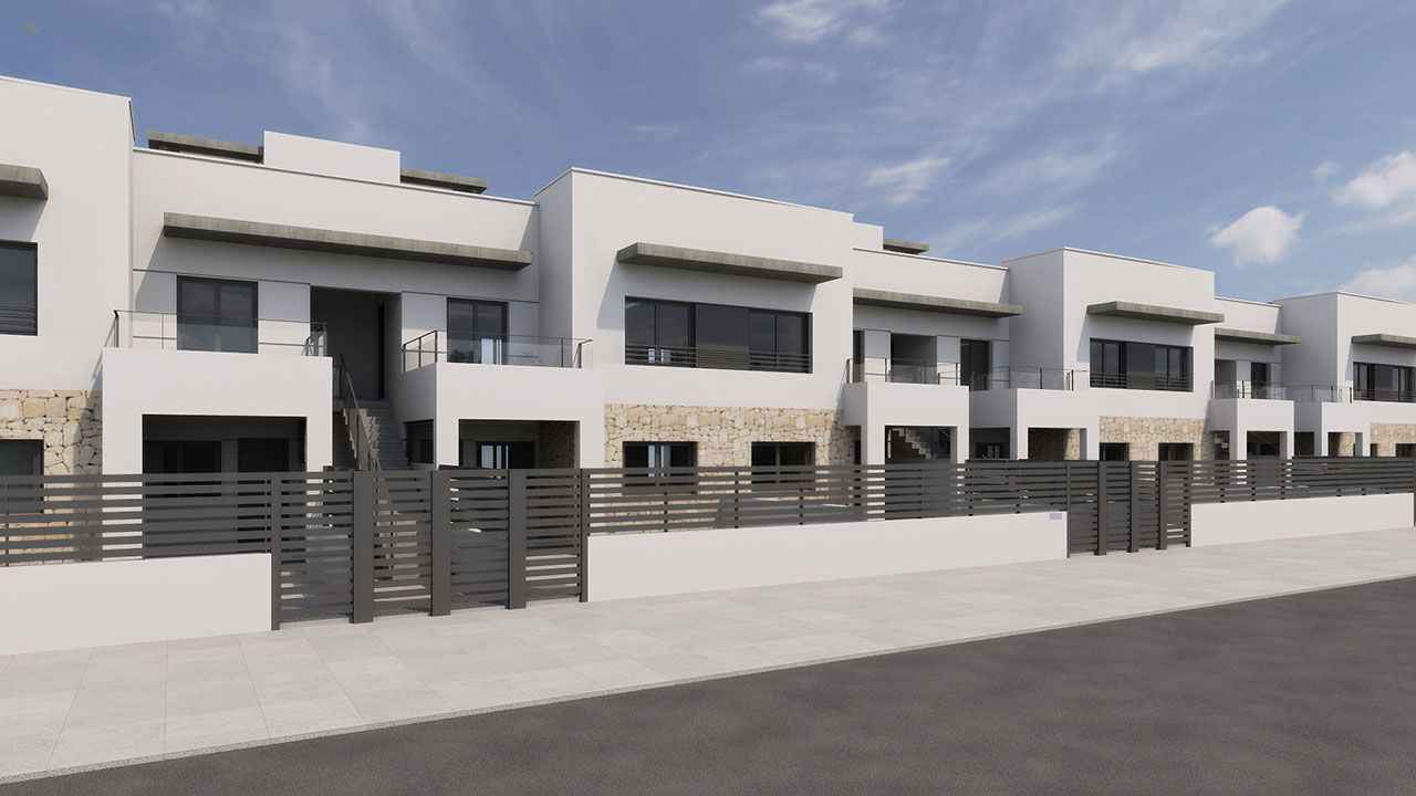 ***Wunderschöne 3-Zimmer-Obergeschoss-Wohnungen in Aguas Nuevas nur 2 km vom Meer***