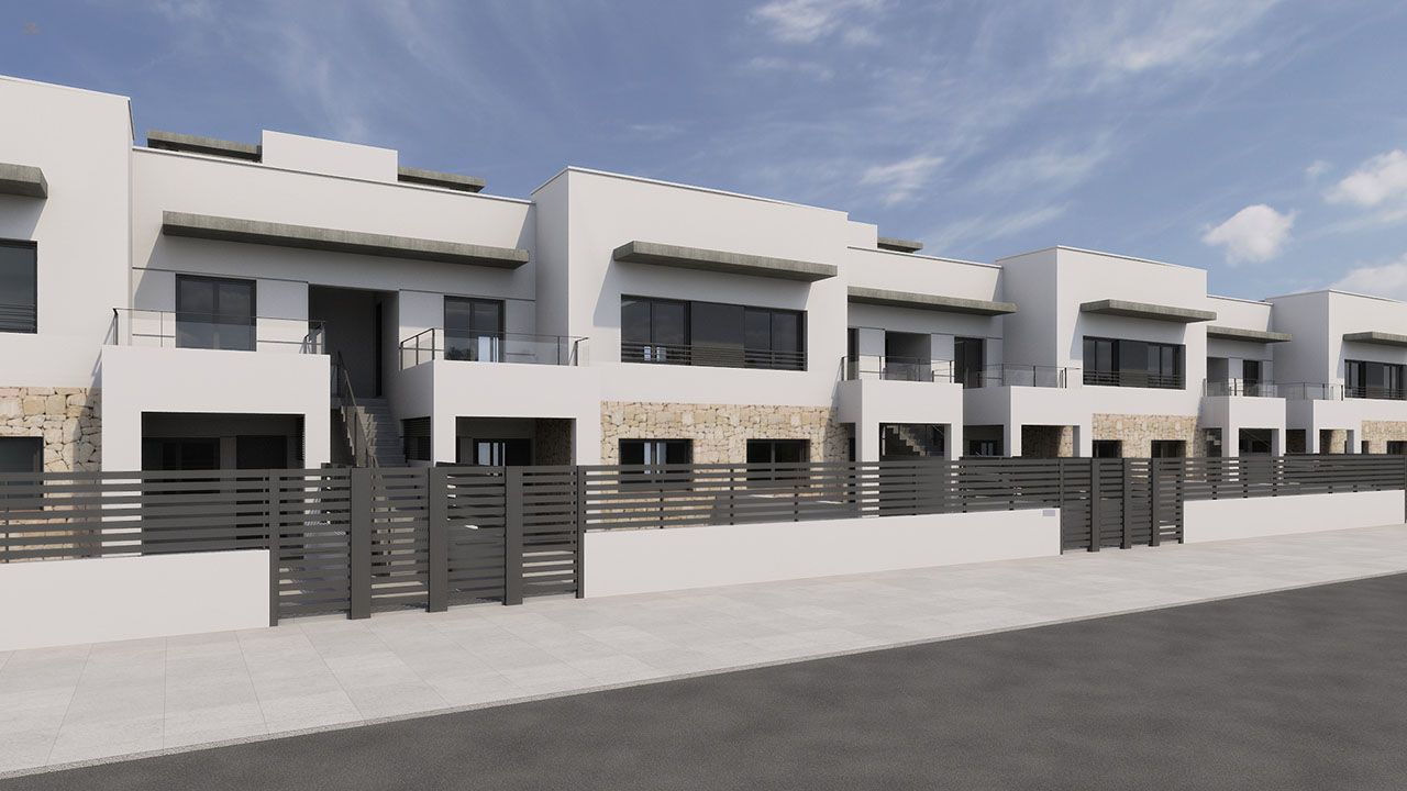 ***Wunderschöne 3-Zimmer-Erdgeschoss-Wohnungen in Aguas Nuevas nur 2 km vom Meer***