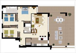 Thumbnail von ***Exklusive 4-Zimmer-Wohnungen mit großen Terrassen und einmaliger Lage mitten in Puerto Banus***