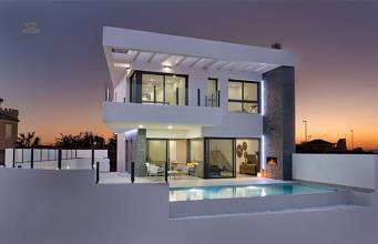 Thumbnail von ***Großzügige und elegante dreigeschossige Villen mit 3 Schlafzimmern, privatem Pool und Meerblick***