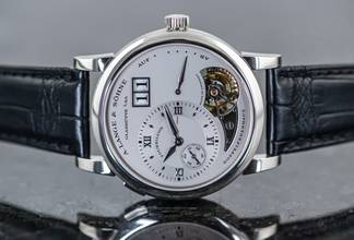 Thumbnail von A. Lange & Söhne Lange 1 limited Tourbillon | 704.025 | in 950 Platinum | 150 pieces