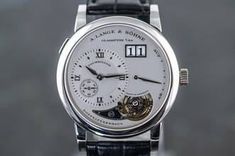 Thumbnail von A. Lange & Söhne Lange 1 limited Tourbillon | 704.025 | in 950 Platinum | 150 pieces