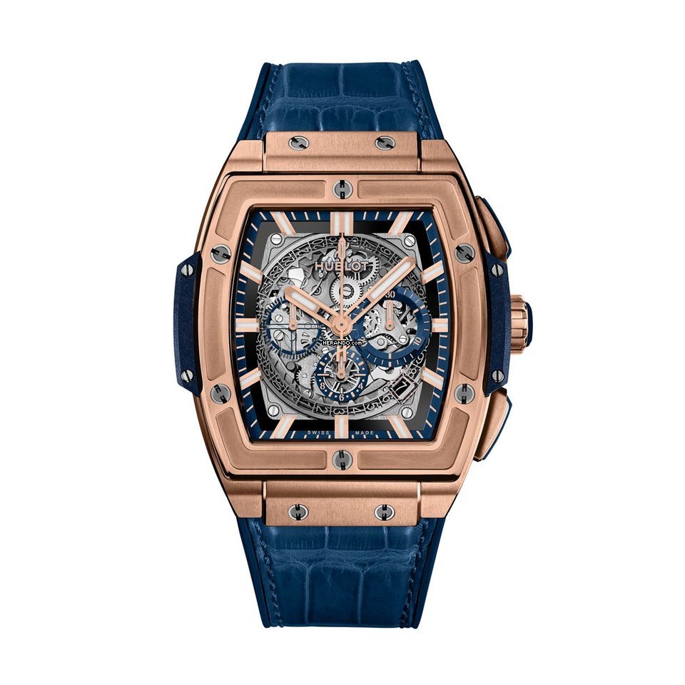  Hublot Spirit Of Big Bang King Gold Blue 601.OX.7180.LR