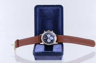 Thumbnail von Sinn 903 Navigationsuhr 903 PL Chronograph 41,5 mm Lemania 1873 vergoldet extrem rar </h1>