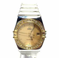 Thumbnail von Omega Constellation Quartz 33mm 2 tone Diamond Watch </h1>