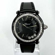 Thumbnail von Chopard LMD EDIT. Steel Watch 1264/3000 Floating Diamonds + 1.08TCW Custom Diamonds </h1>