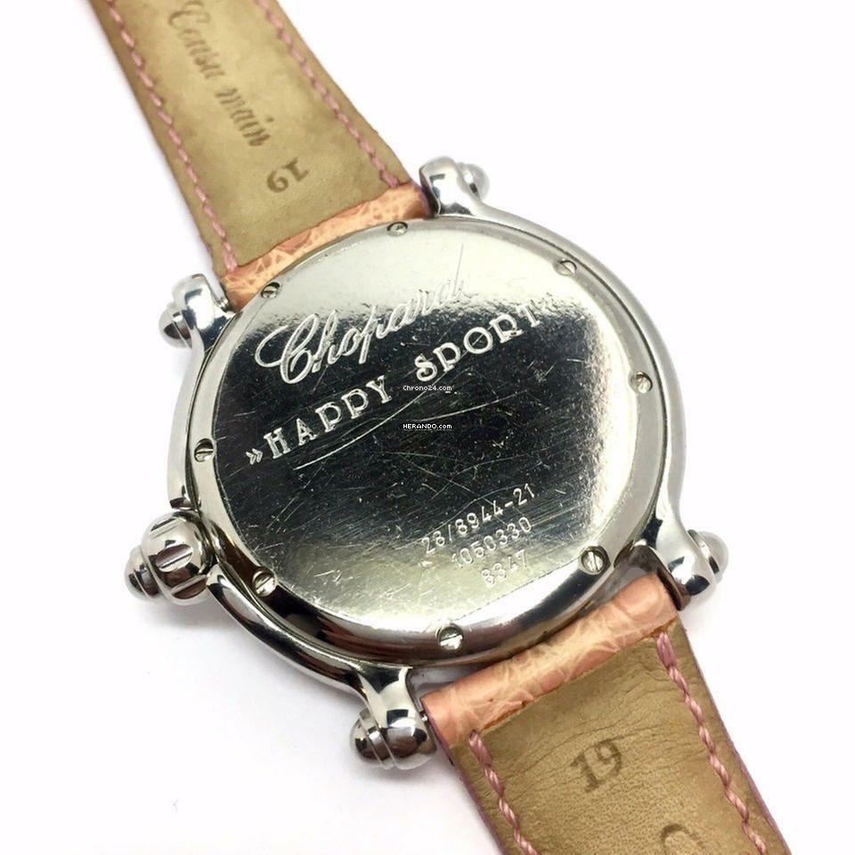 Thumbnail von Chopard Happy Sport Quartz 32mm Steel Watch with Floating Hearts </h1>