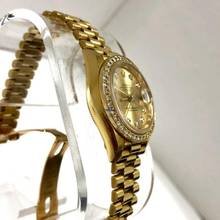 Thumbnail von Rolex Lady-Datejust OYSTER PERPETUAL DATEJUST 18K Yellow Gold Ladies Watch DIAMO </h1>