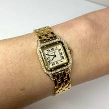 Thumbnail von Cartier Panthère 23mm 18K Yellow Gold 0.88TCW DIAMOND Watch </h1>
