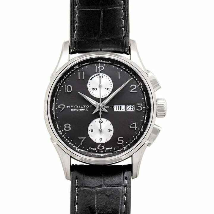  Hamilton Jazzmaster Maestro H32576785 - Jazzmaster Black Dial Watch </h1> 