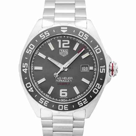  TAG Heuer Formula 1 Calibre 5 WAZ2011.BA0842 - Formula 1 Calibre 5 Automatic Grey Dial Men's Watch </h1> 