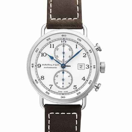  Hamilton Khaki Navy Pioneer H77706553 - Khaki Navy Automatic Silver Dial Stainless Steel Men's Watch </h1> 