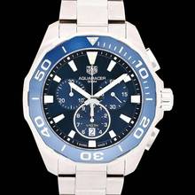 Thumbnail von TAG Heuer Aquaracer 300M CAY111B.BA0927 - Aquaracer Quartz Chronograph Blue Dial Men's Watch </h1>