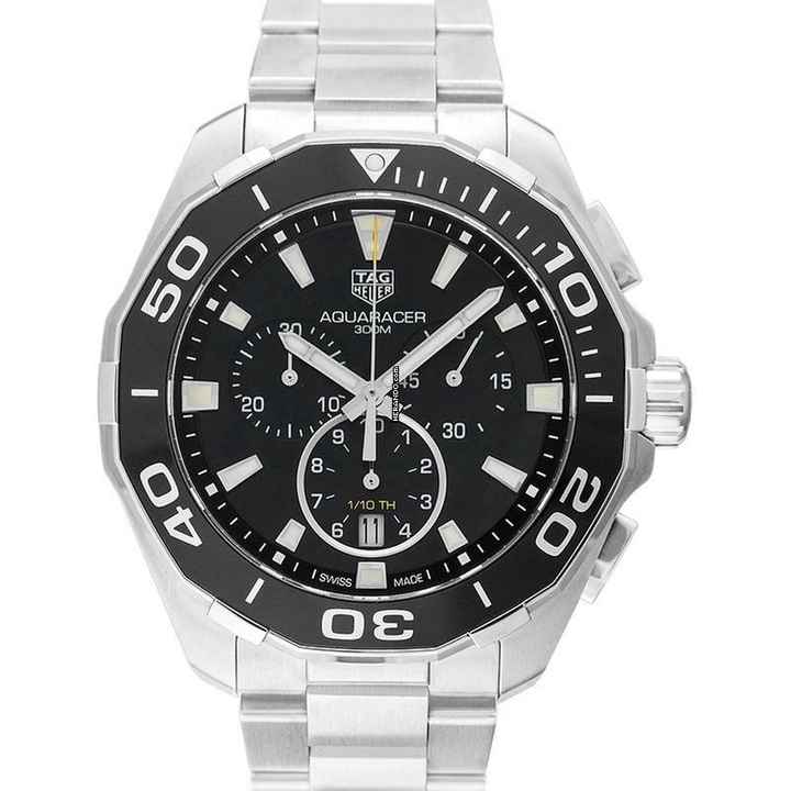  TAG Heuer Aquaracer 300M CAY111A.BA0927 - Aquaracer Quartz Chronograph Black Dial Men's Watch </h1> 