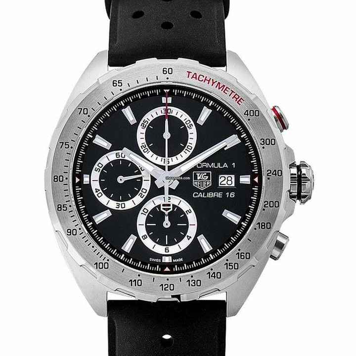  TAG Heuer Formula 1 Calibre 16 CAZ2010.FT8024 - Formula 1 Calibre 16 Automatic Black Dial Men's Watch </h1> 